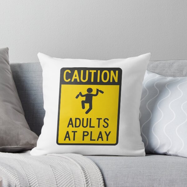 Item preview, Caution Adults at Play designed and sold by TheShirtYurt.