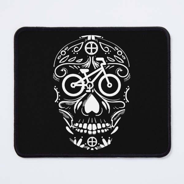 Item preview, Day of The Dead Dad Sugar Skull Bicycle Rider Gift designed and sold by haselshirt.