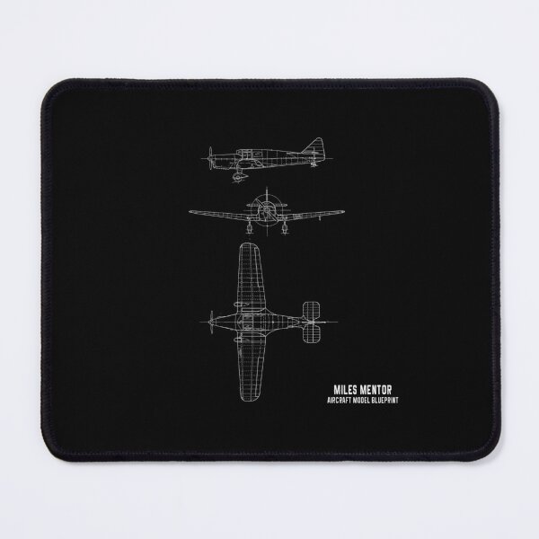 Item preview, Miles Mentor Aircraft Blueprint designed and sold by PodiShawna.