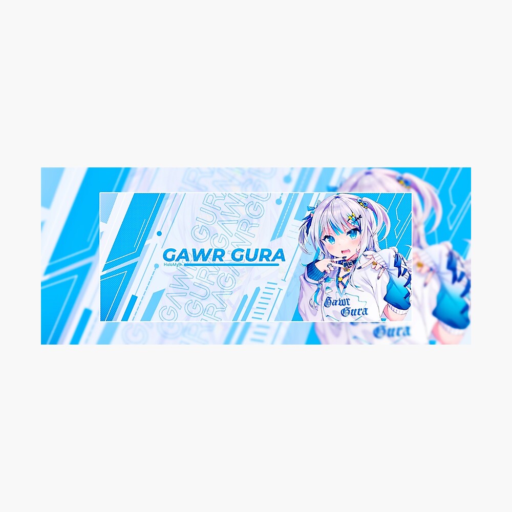 Kawaii Gawr Gura Hololive Banner