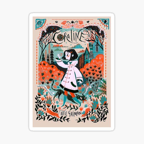 Item preview, Coraline Coraline Coralineeee poster designed and sold by Cyndianales.