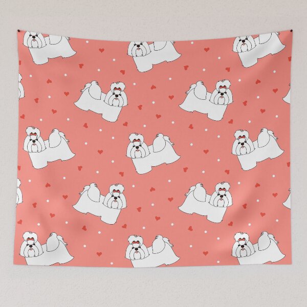 Item preview, Love White Shih Tzu designed and sold by Lulupainting.