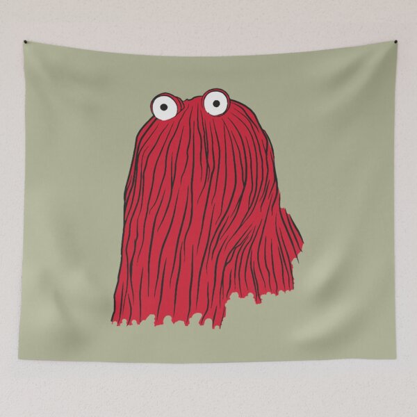 Item preview, DON'T HUG ME I'M SCARED RED GUY designed and sold by ArtyandLife.