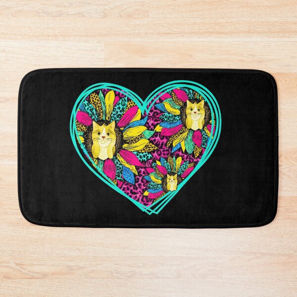 Item preview, Heart cats and sunflower flower designed and sold by Astralia.