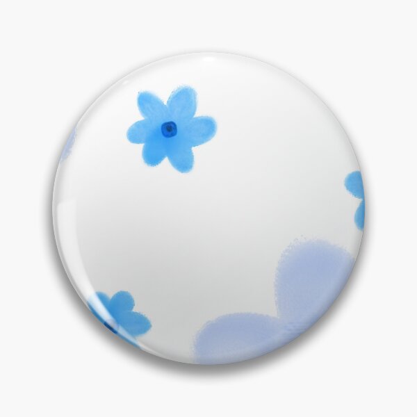 Item preview, Ice Blue Watercolour Flower - The Simplest Artwork  designed and sold by Ro8thie.