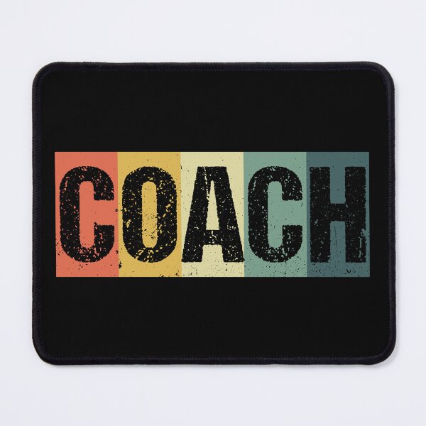 Item preview, Coach Cool Retro Funny Sports Mentor Trainer Gift designed and sold by haselshirt.