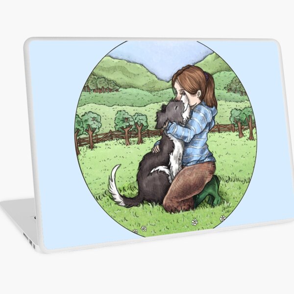 Collie Love Laptop Skin