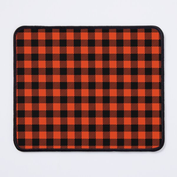 Item preview, Black and Orange Plaid Pattern - Buffalo Pattern designed and sold by JienChan26.