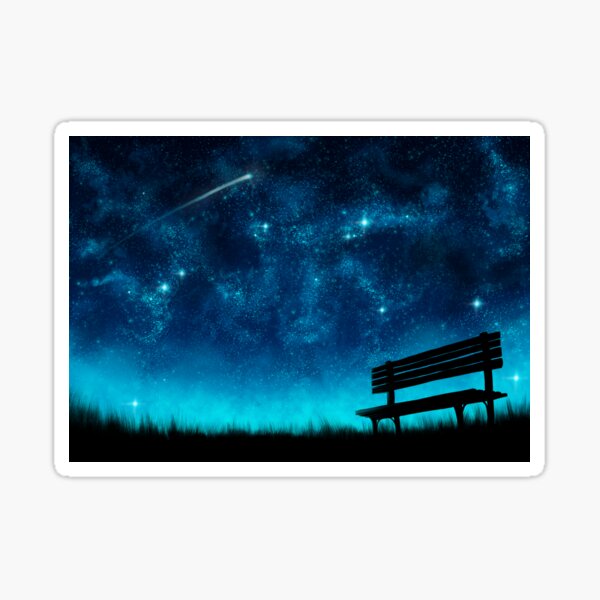By night Sticker
