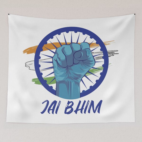 Item preview, Ambedkar Jayanthi Jai Bhim / Bheem India Indian Design designed and sold by alltheprints.