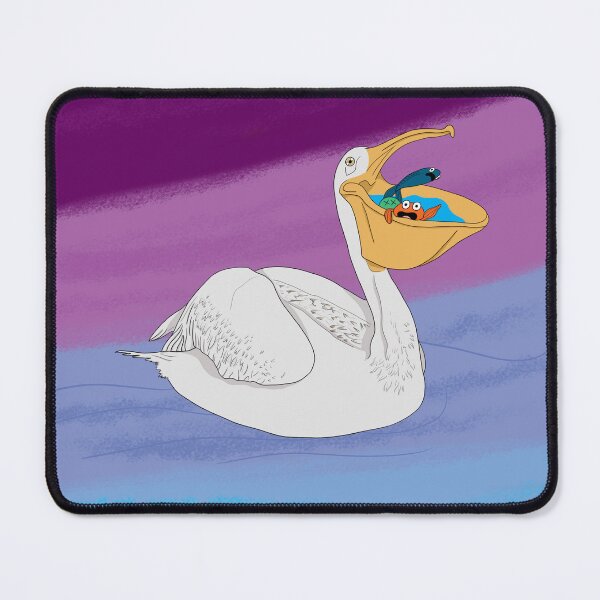 Item preview, fish-eating pelican designed and sold by Oktop-Ink.