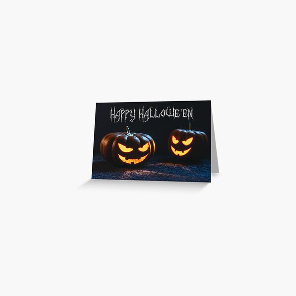 Happy Halloween Greeting Card