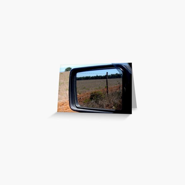 Alentejo's rearview Greeting Card