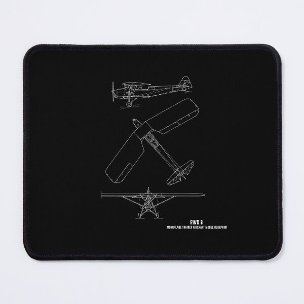 Item preview, RWD 8 Training Aircraft Blueprint designed and sold by PodiShawna.