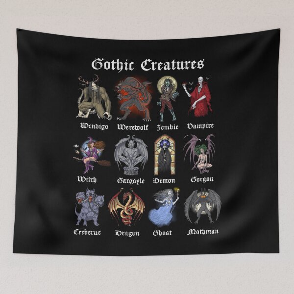 Item preview, Gothic Mythical Creatures designed and sold by underheaven.