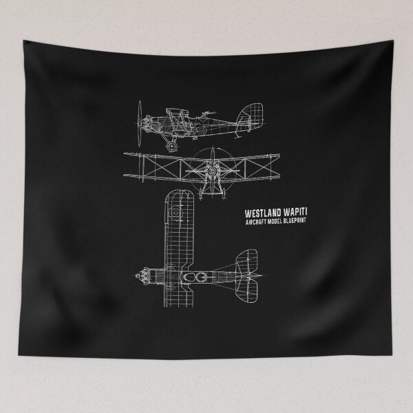 Item preview, Westland Wapiti Aircraft Blueprint designed and sold by PodiShawna.