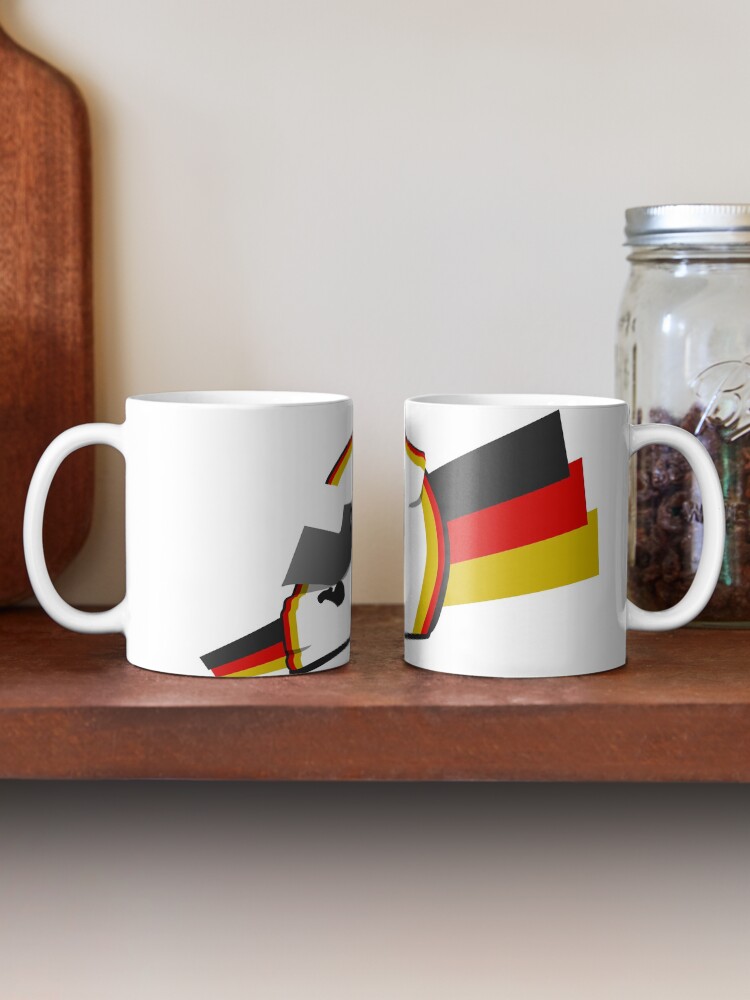 Alternate view of Current German racing driver Helmet design Mug