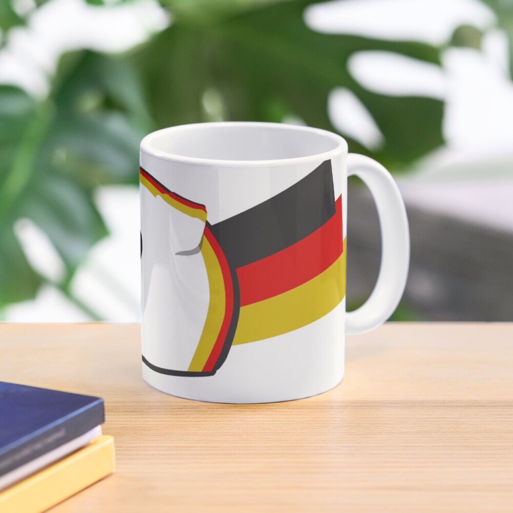 Current German racing driver Helmet design Mug