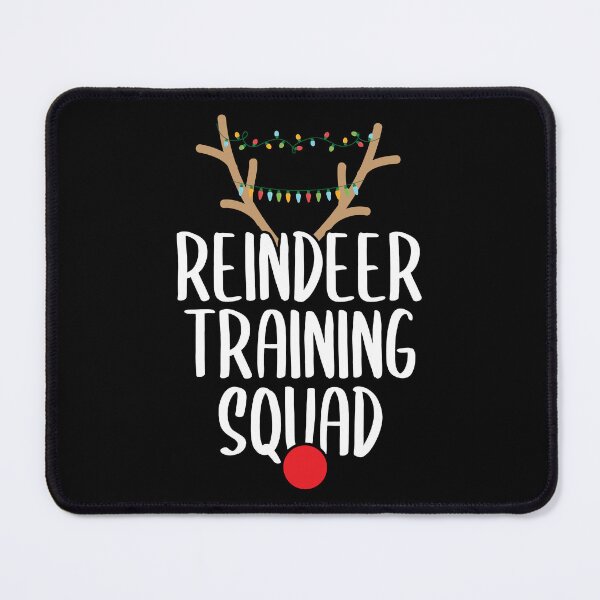 Item preview, Reindeer Training Squad Running Christmas Xmas Gift designed and sold by haselshirt.