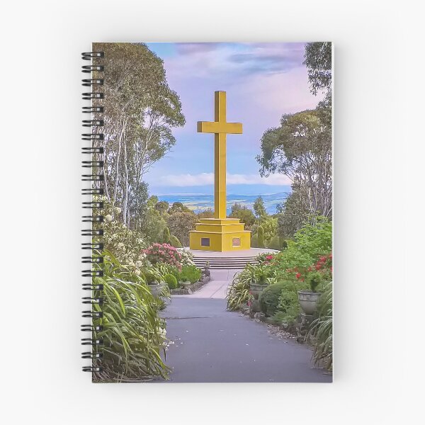 Item preview, The Memorial Cross at Mount Macedon designed and sold by Steven Jodoin.