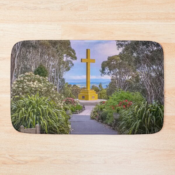 Item preview, The Memorial Cross at Mount Macedon designed and sold by Steven Jodoin.