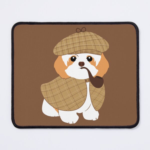 Item preview, Sherlock Holmes Shih Tzu Dog designed and sold by Lulupainting.