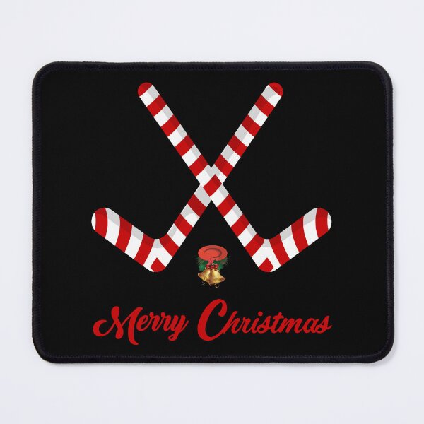 Item preview, Christmas Candy Cane Hockey Merry Xmas Sports Gift designed and sold by haselshirt.