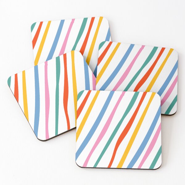 Item preview, Pastel Multicolored Stripe Pattern designed and sold by Uday24.