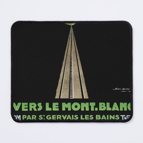Item preview, Vers Le MONT BLANC PLM Railways Vintage French Art Deco Travel Poster 1928 by Geo Dorival  designed and sold by retroposters.