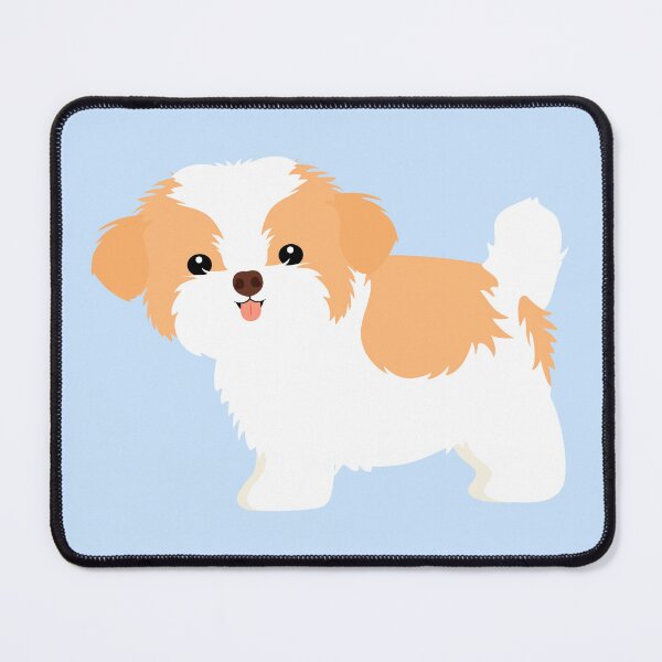 Item preview, Cute Shih Tzu Puppy - Blue designed and sold by Lulupainting.