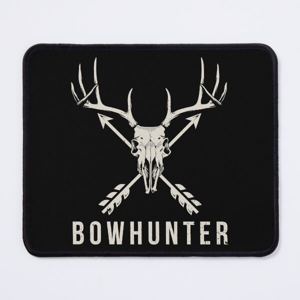 Item preview, Bowhunter Deer Skull Minimalist Bowhunting Gift designed and sold by haselshirt.