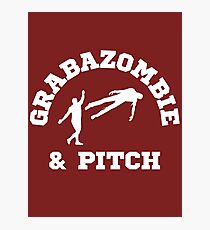 Grabazombie & Pitch Photographic Print