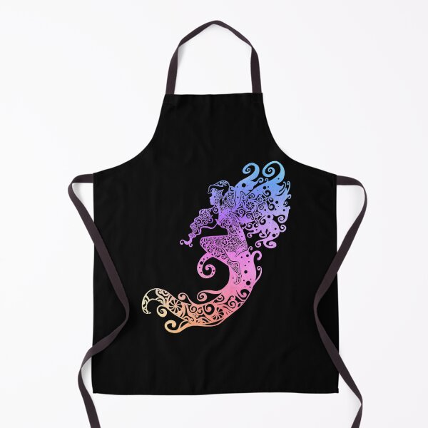 Item preview, Fairy with Tail Colorful Fairytale Fairytail Papercut Mandala Art designed and sold by hign.
