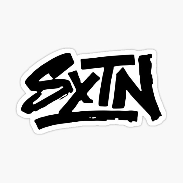 "SXTN Rapper" Sticker for Sale by manesibelius | Redbubble