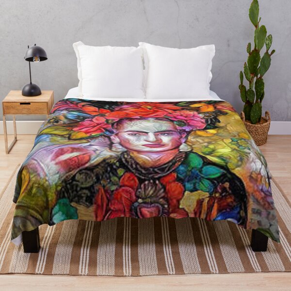 Item preview, frida flower abstract designed and sold by ThomasSmithp.