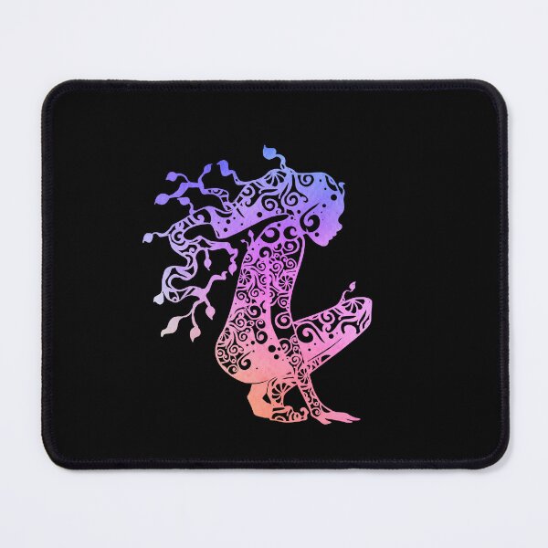 Item preview, Dryad Fairy Colorful Fairytale Fairytail Papercut Mandala Art designed and sold by hign.