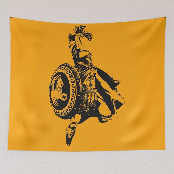 Item preview, Greek hoplite warrior designed and sold by AM FineArtPrints.