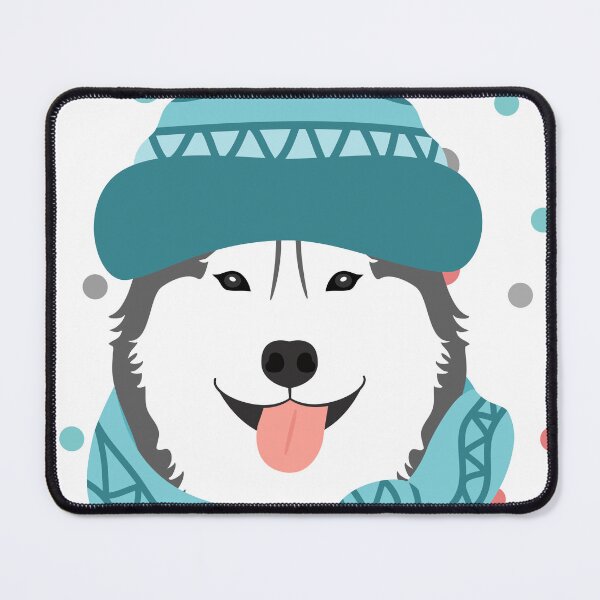 Item preview, Siberian Husky in Winter designed and sold by Lulupainting.