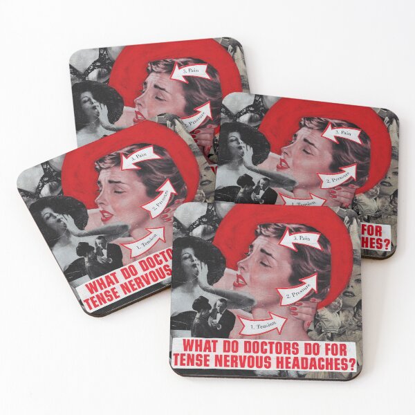 Item preview, What Do Doctors Do For Tense Nervous Headaches? designed and sold by Ella Fogarty.