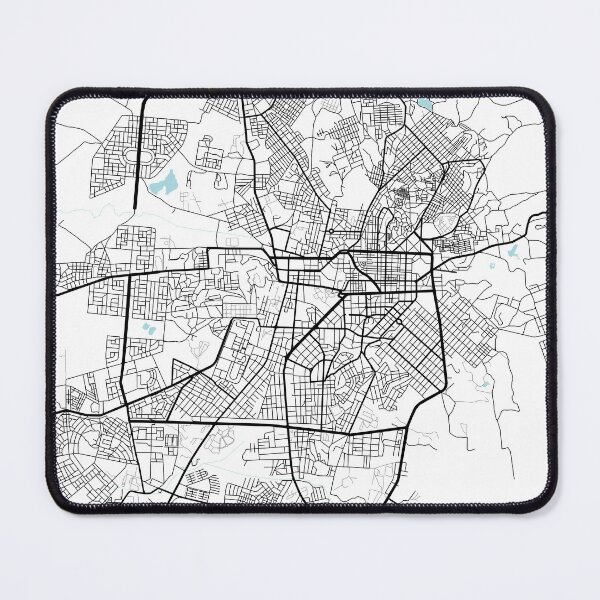 Item preview, Asmara City Map Eritrea - Circle designed and sold by deMAP.