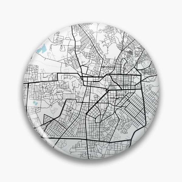 Item preview, Asmara City Map Eritrea - Circle designed and sold by deMAP.
