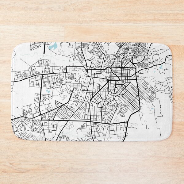 Item preview, Asmara City Map Eritrea - Circle designed and sold by deMAP.