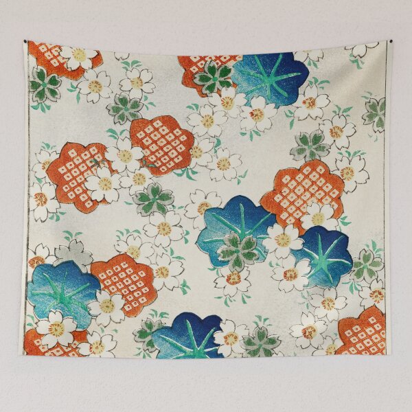 Item preview, Antique Japanese Floral Pattern designed and sold by jadeandjester.
