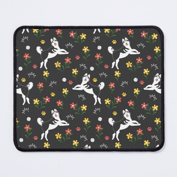 Item preview, Siberian Husky Playing with Balls - Black designed and sold by Lulupainting.