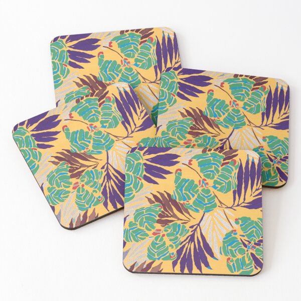 Aperçu de l'œuvre Impression au pochoir Art Nouveau élégant Flower Pattern par E.A. Séguy 23 créée et vendue par fivo.