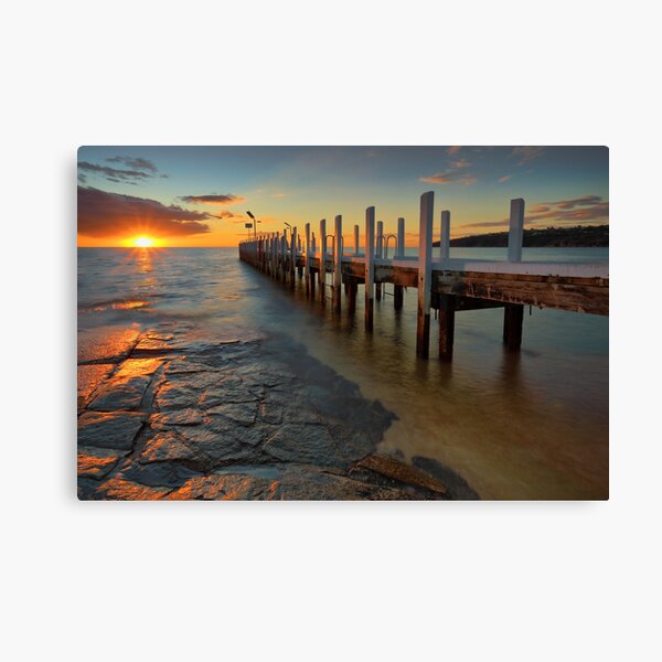 Safety Beach Sunset Canvas Print