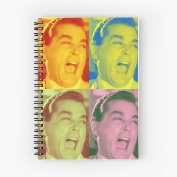 Item preview, Ray Liotta Laugh mafia gangster movie Goodfellas painting multi-color designed and sold by xsdni999.