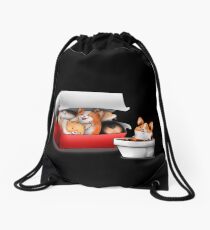 Corgi Nuggets Drawstring Bag