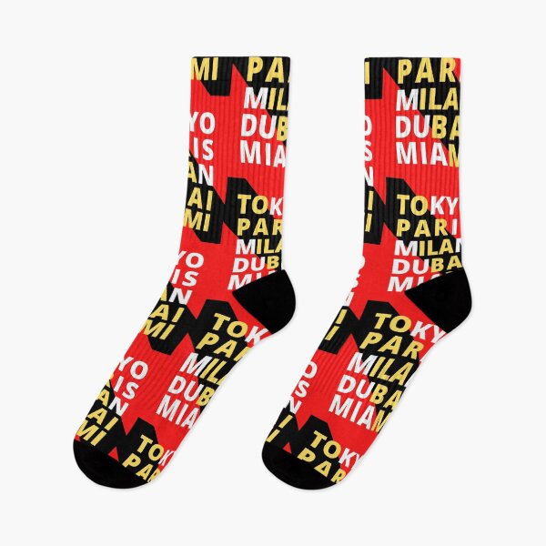 Item preview, 5 Cities (Tokyo, Paris, Milan, Dubai, Miami) Alt Color. designed and sold by JockArts.