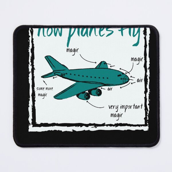 Item preview, How Planes Fly Funny Aerospace Engineer designed and sold by BahlerAmelia.